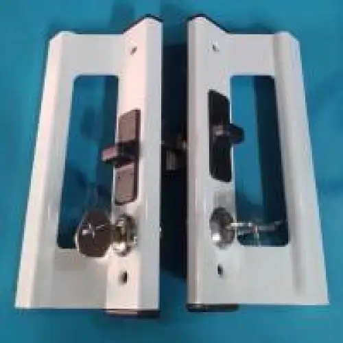 poignée tirant, poignée de tirage de porte avec clé