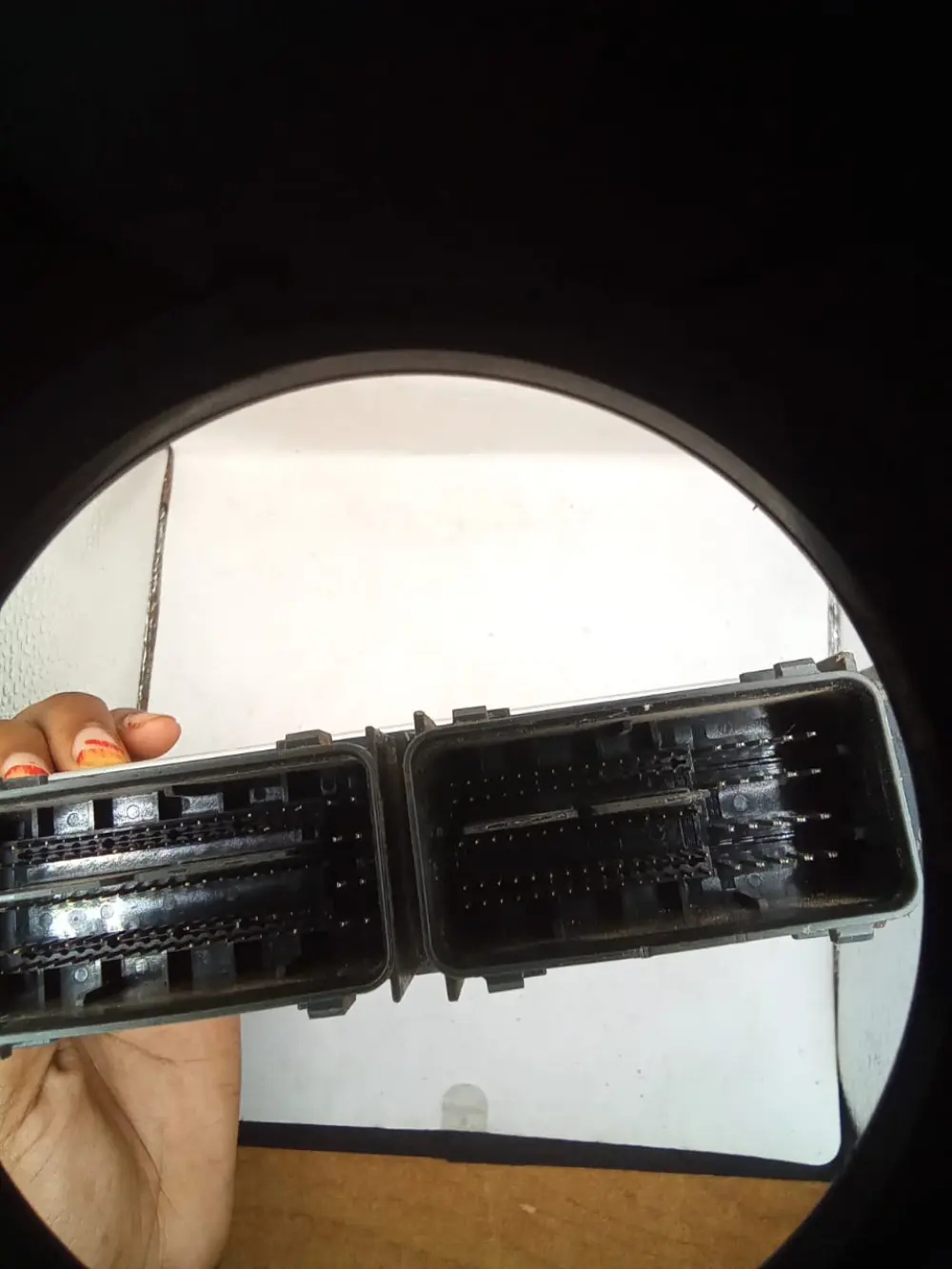 Ford Fusion 1.6L 2013 calculateur moteur ECU ECM PCM FoMoCo Bosch 0261S09344 DS7A-12A650-ANH / DG1A-12B684-AB unité de commande moteur WFU2 OEM