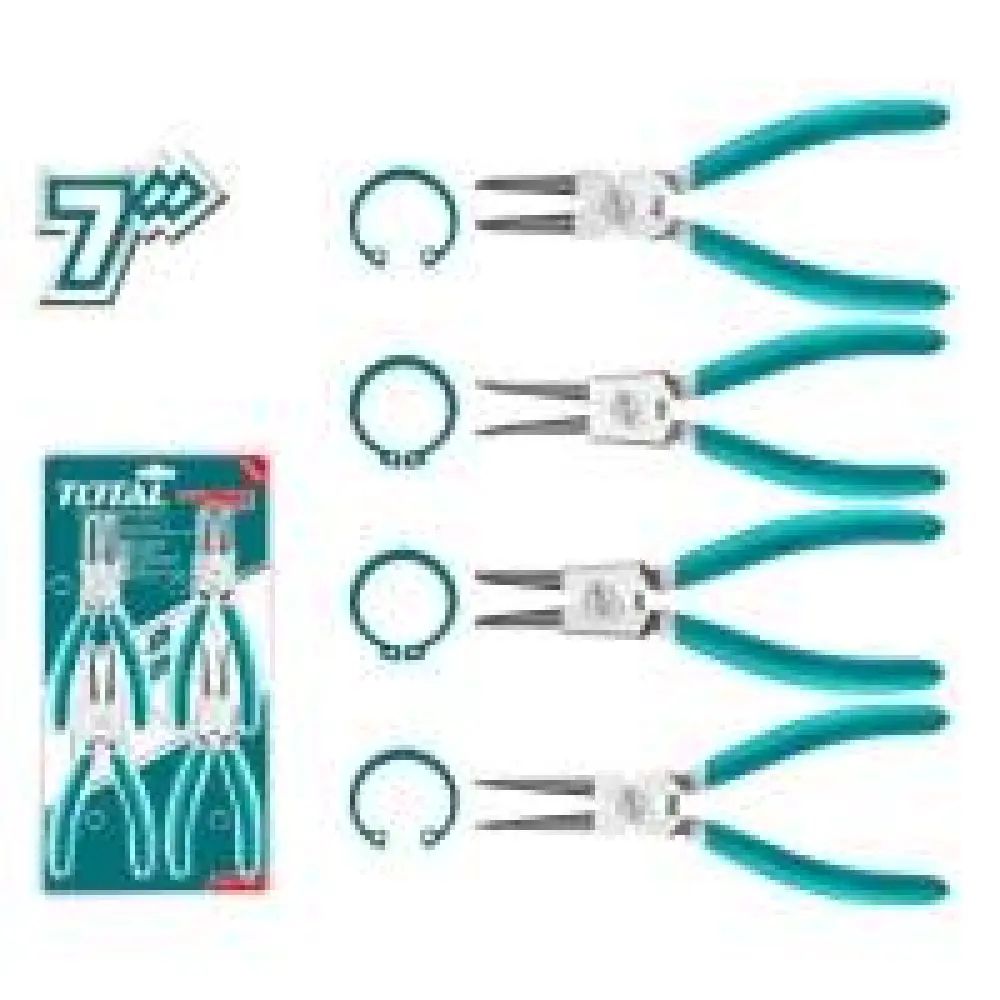 TROUSSEAU PINCE CARCLIPCE TOTAL 4PCS