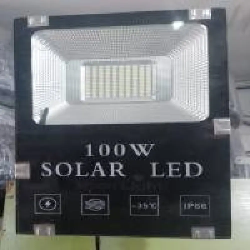 Lampe solaire panneau solaire 100W