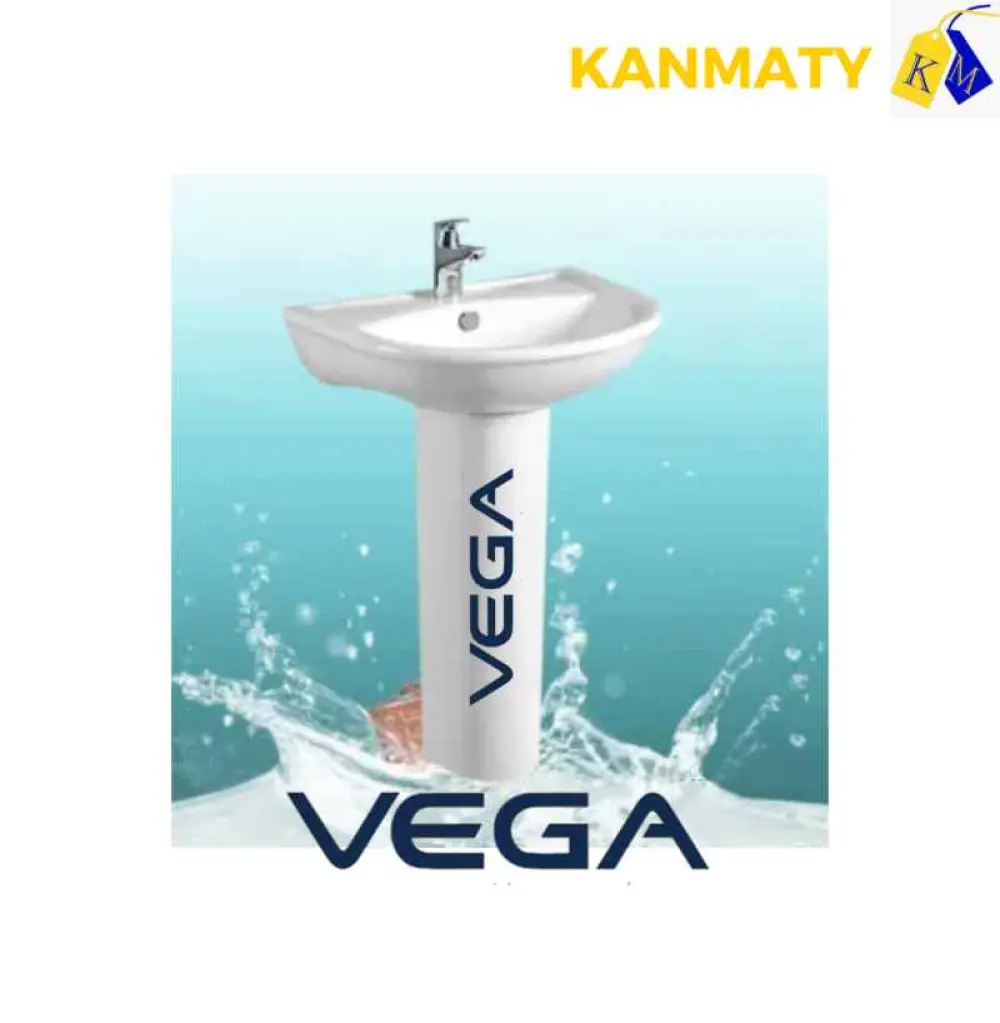 Lavabo + robinet simple pour salle de bain Vega