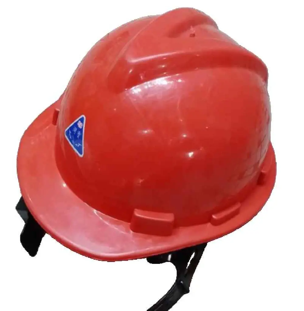 Casque de protection haute résistance couleur ROUGE