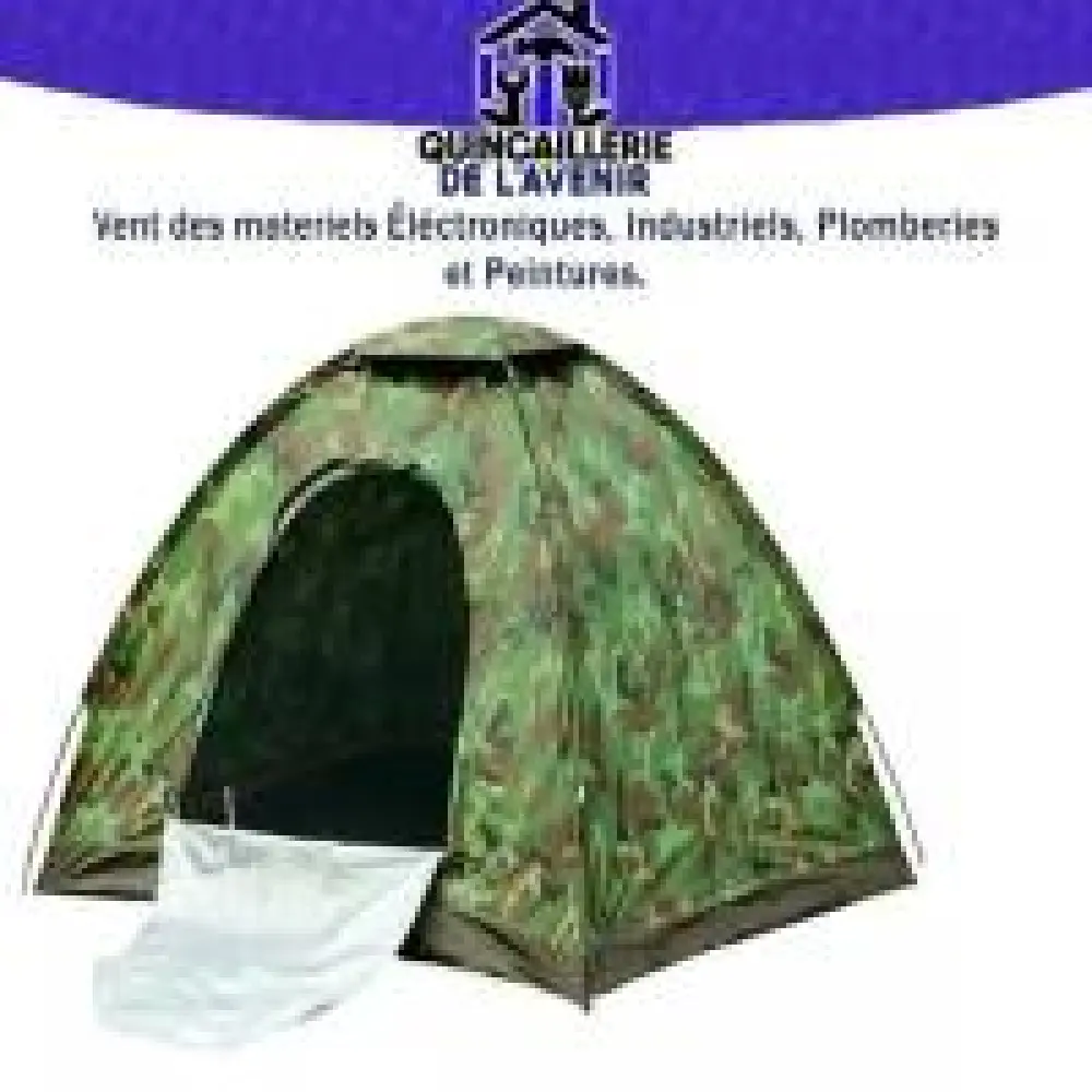 Tente Pop-up instantané – 2 Places – Camouflage – 200x150x110cm