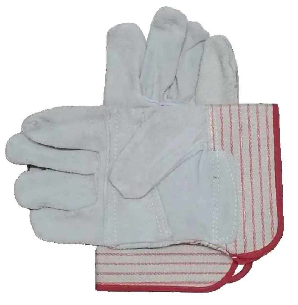 Gants de protection manutention semi-cuire