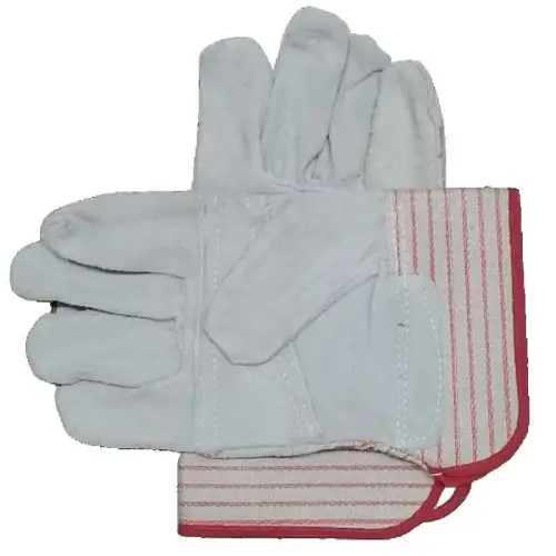 Gants de protection manutention semi-cuire