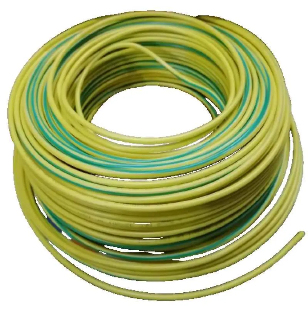Fil TH 2,5mm2 couleur jaune et vert 100 m LCS