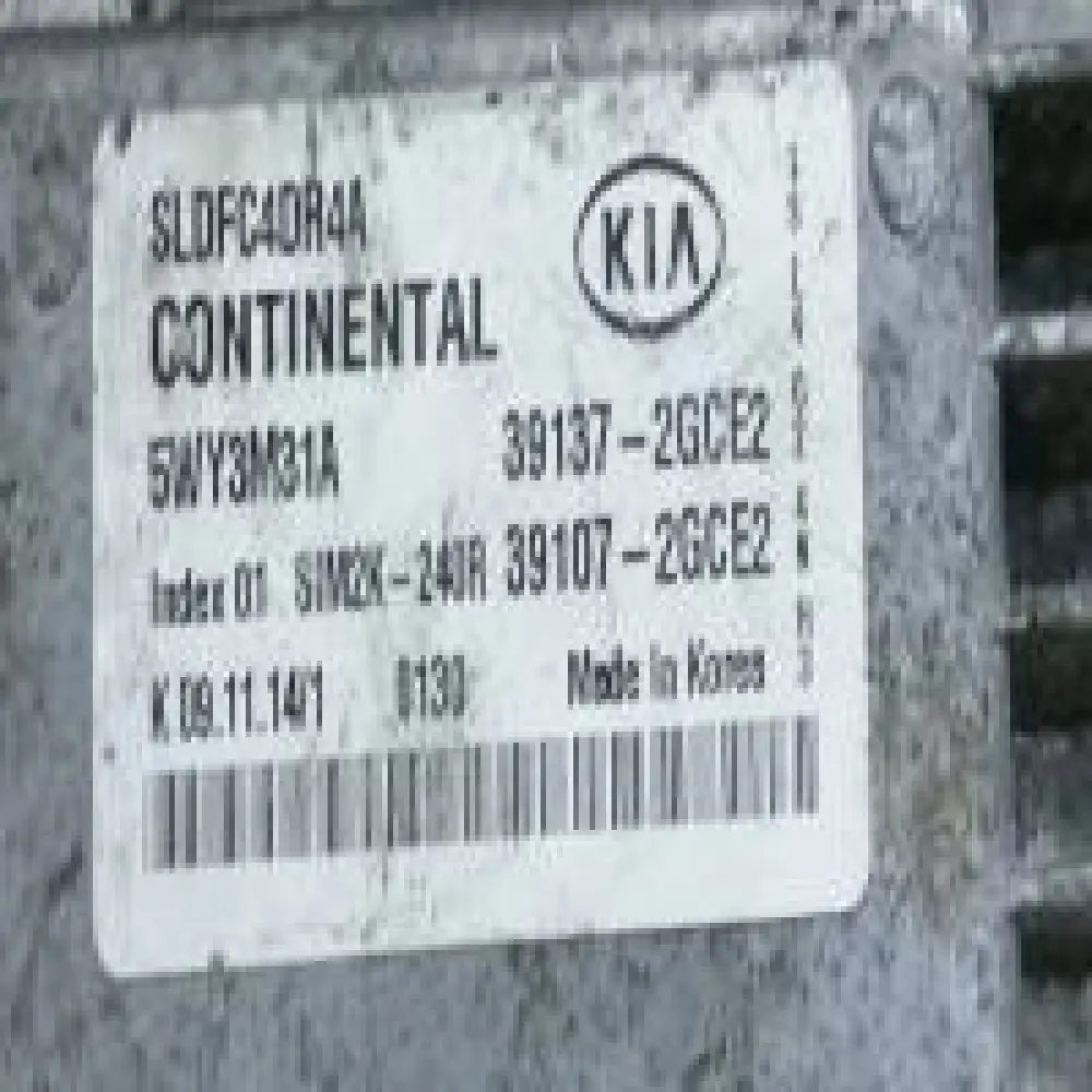 Calculateur moteur 2014-2015 KIA Sportage 2.4L; 39137-2GCE2 39107-2GCE2 Continental 5WY3M31A