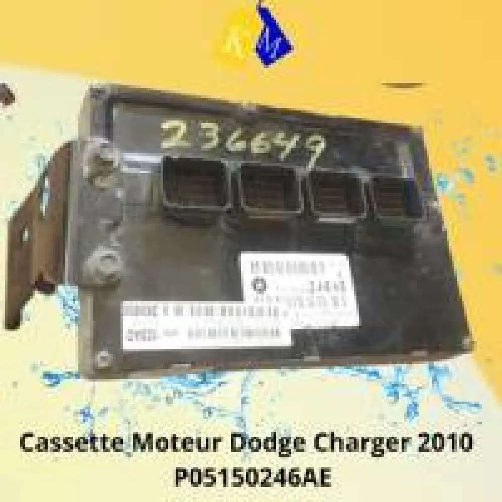 Dodge Charger 2010 Cassette Moteur Dodge Charger 2010 P05150246AE