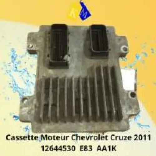 Chevrolet Cruze 2011 1.8L Calculateur moteur Chevrolet Cruze 2011 1.8L ECU ECM OEM : E83 12644530/ 12644530/ AA1K/ 12636386/ ACDelco