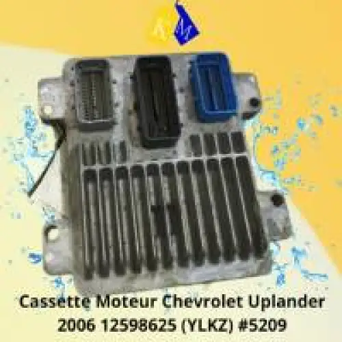 Chevrolet Uplander 2006 Calculateur Moteur Chevrolet Uplander 2006 12598625 (YLKZ) #5209