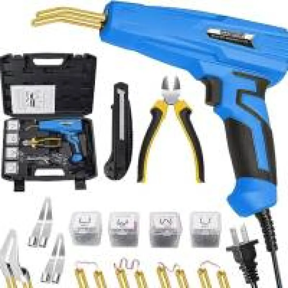 Pistolet à souder professionnel Weller 220V / 50Hz & Output voltage 0.3V / power 100W / Temperature 400°C avec trois pannes et de la soudure dans une mallette de transport – DH-B100