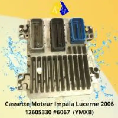 Impala Lucerne 2006 Calculateur Moteur Impala Lucerne 2006 12605330 #6067 (YMXB)