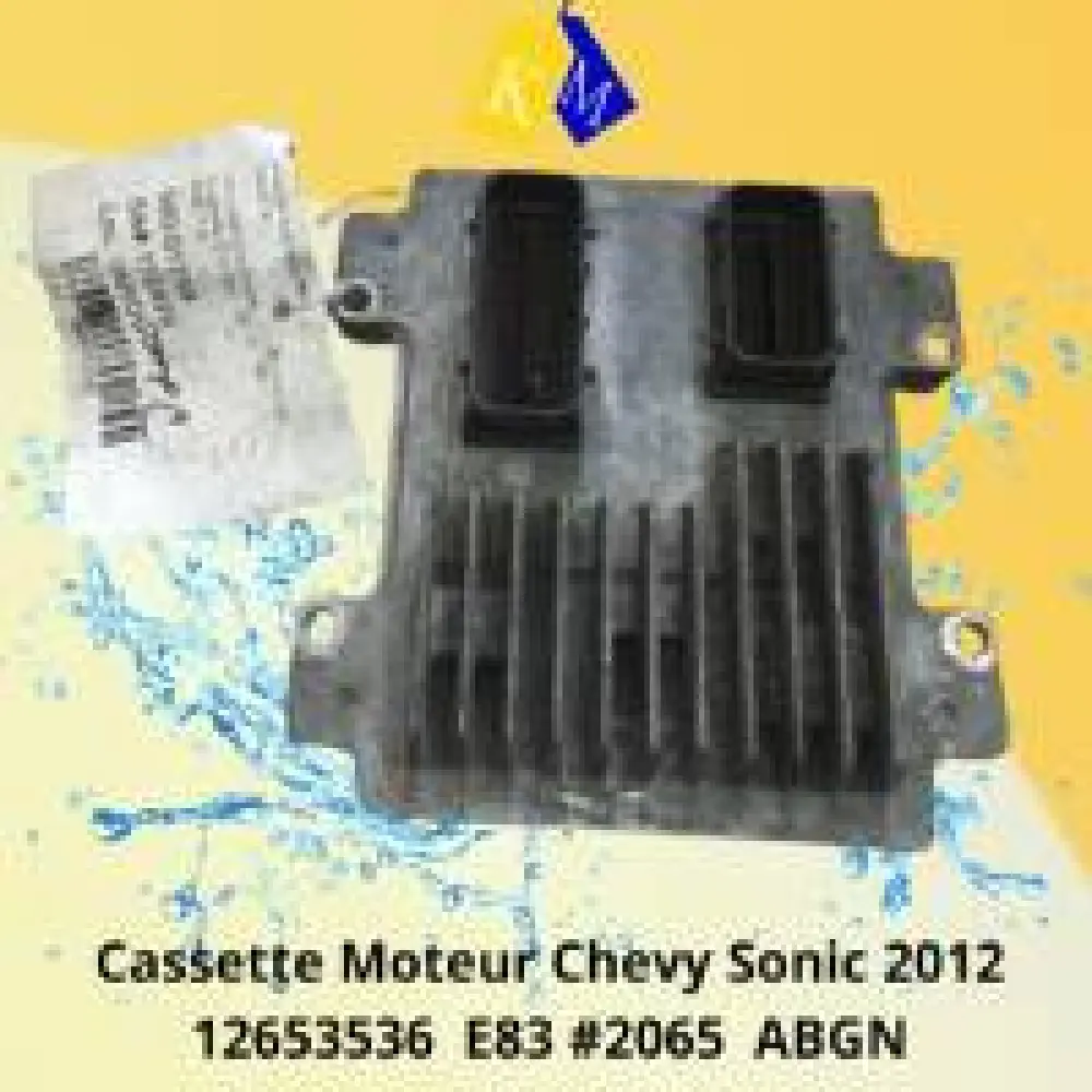 Chevy Sonic 2012 Calculateur Moteur Chevy Sonic 2012 12653536 E83 #2065 ABGN