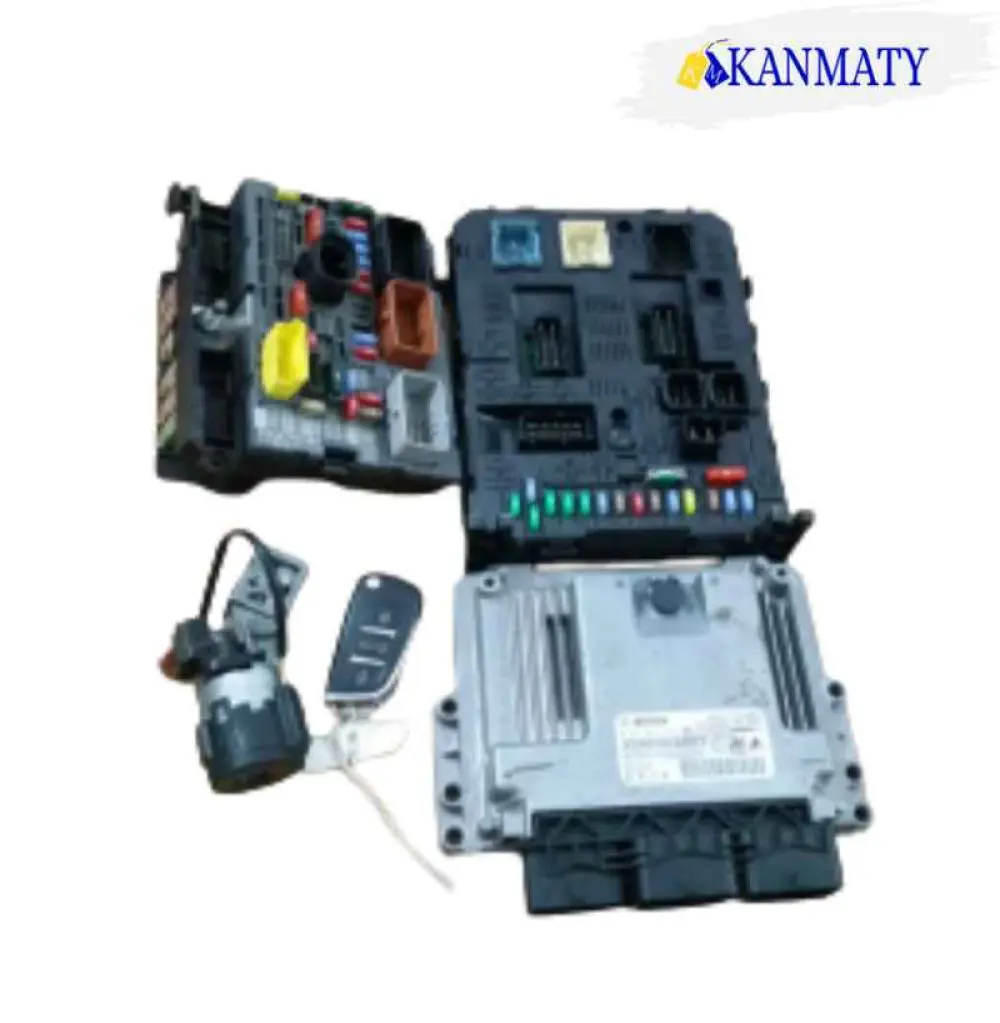 PEUGEOT 307 1.6 HDI KIT COMPLET DEMARRAGE bsi bsm BSI 2004-2005 H02-01 260407 ecu BOSCH PEUGEOT 307 1.6 HDI BOSCH 0 281 011 863, 0281011863, 96 593 422 80, 9659342280, 9653958980, EDC16C34 & 1844 0108