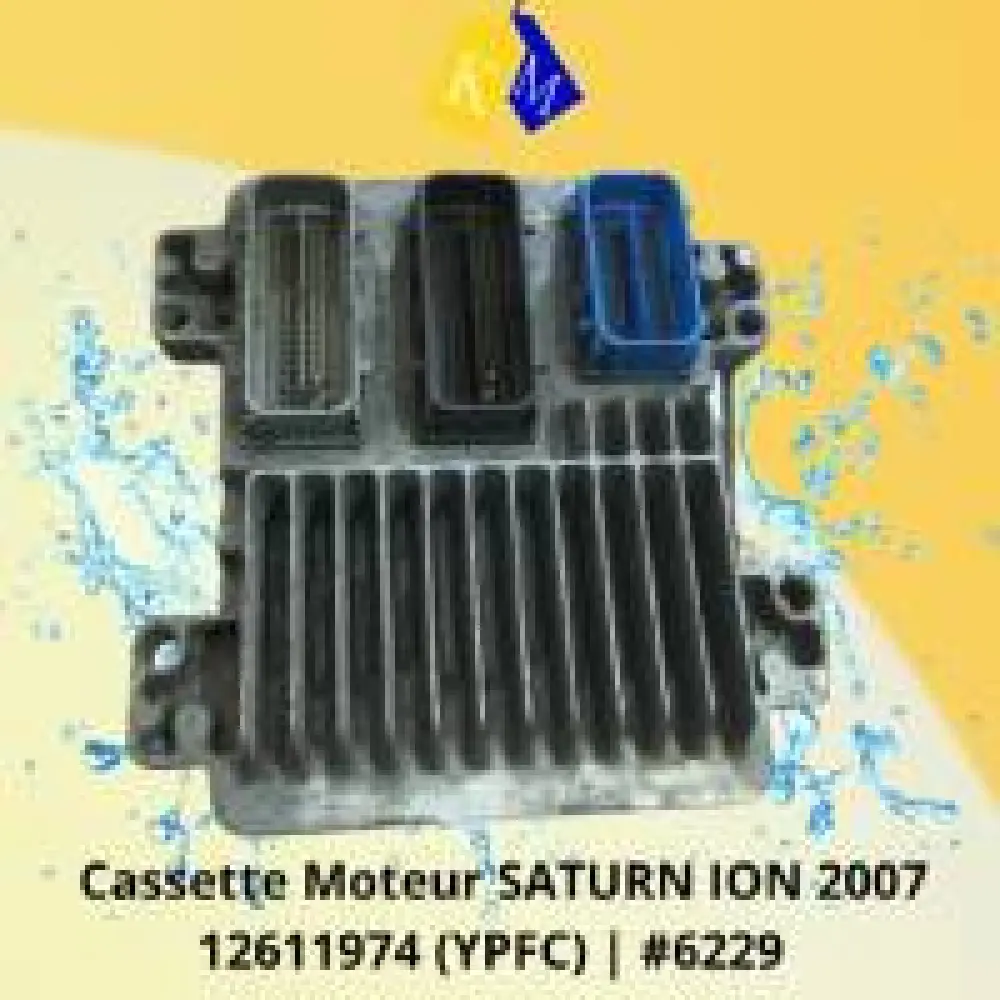 SATURN ION 2007 Calculateur Moteur SATURN ION 2007 12611974 (YPFC) | #6229