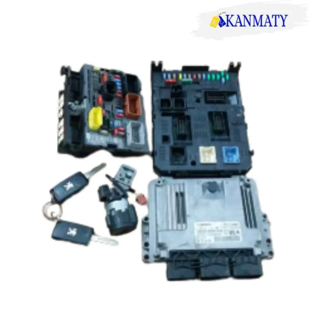 CITROEN PEUGEOT 1.6 HDI KIT COMPLET DEMARRAGE bsi bsm BSI04EV K01-00 110609 ecu BOSCH CITROEN PEUGEOT 1.6 HDI BOSCH 0 281 015 848 0281015848 96 742 446 80 9674244680 EDC17C10 & 1263 0351