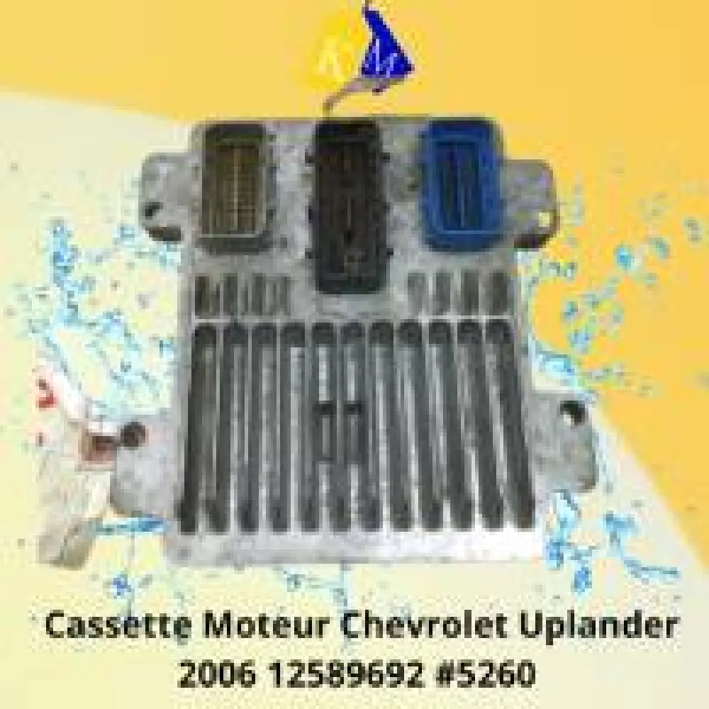 Chevrolet Uplander 2006 Calculateur Moteur Chevrolet Uplander 2006 12589692 #5260 YHMX