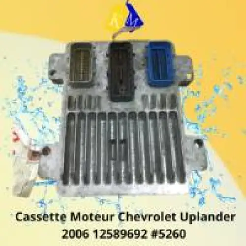 Chevrolet Uplander 2006 Calculateur Moteur Chevrolet Uplander 2006 12589692 #5260 YHMX