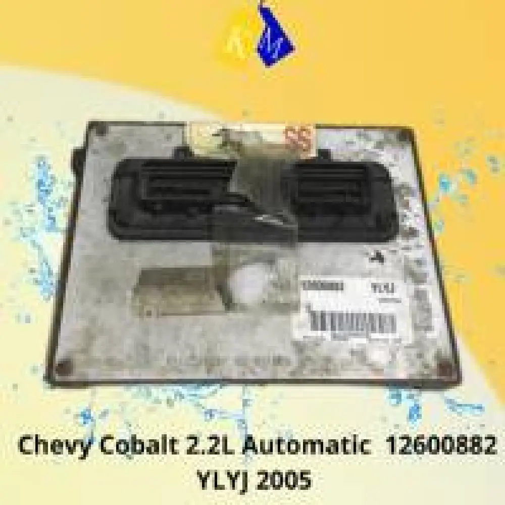 Chevy Cobalt 2.2L Calculateur moteur Chevy Cobalt 2.2L Automatic 12600882 YLYJ 2005