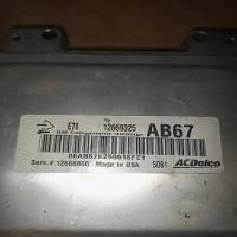 Chevrolet Cruze 2015-2016 Calculateur moteur Chevrolet Cruze 2015-2016 E78 12669325 AB67 Engine Control Module ECU, ECM, OEM