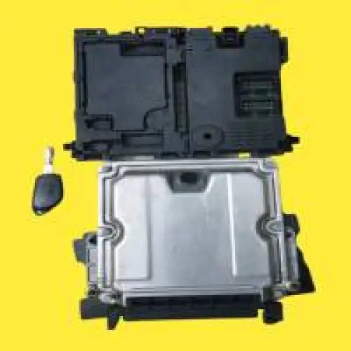 CITROEN XANTIA PEUGEOT 406 2.0 KIT COMPLET DEMARRAGE CALCULATEUR, MODULE DE COMMANDE ET CLE CITROEN XANTIA PEUGEOT 406 2.0 HDI BOSCH 0 281 010 165, 96 370 895 80, EDC15C2 24
