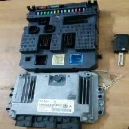 CITROEN C4 1.6 HDI KIT COMPLET, CALCULATEUR DÉCODÉ CITROEN C4 1.6 HDI 0281013332 9664257580 BOSCH EDC16C