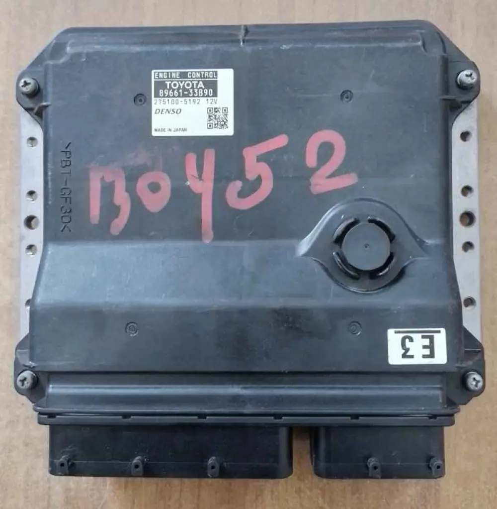 TOYOTA CAMRY Calculateur moteur TOYOTA CAMRY; 89661-33B90; 275100-5192  12V
