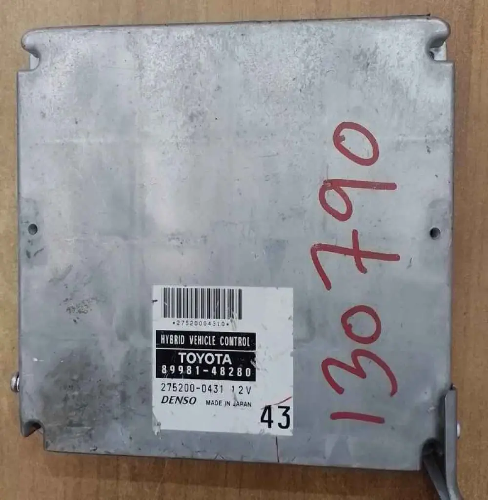 TOYOTA HYBRID 2006-2007 Calculateur moteur TOYOTA HYBRID; 89981-48280; 275200-0431  12V (43)