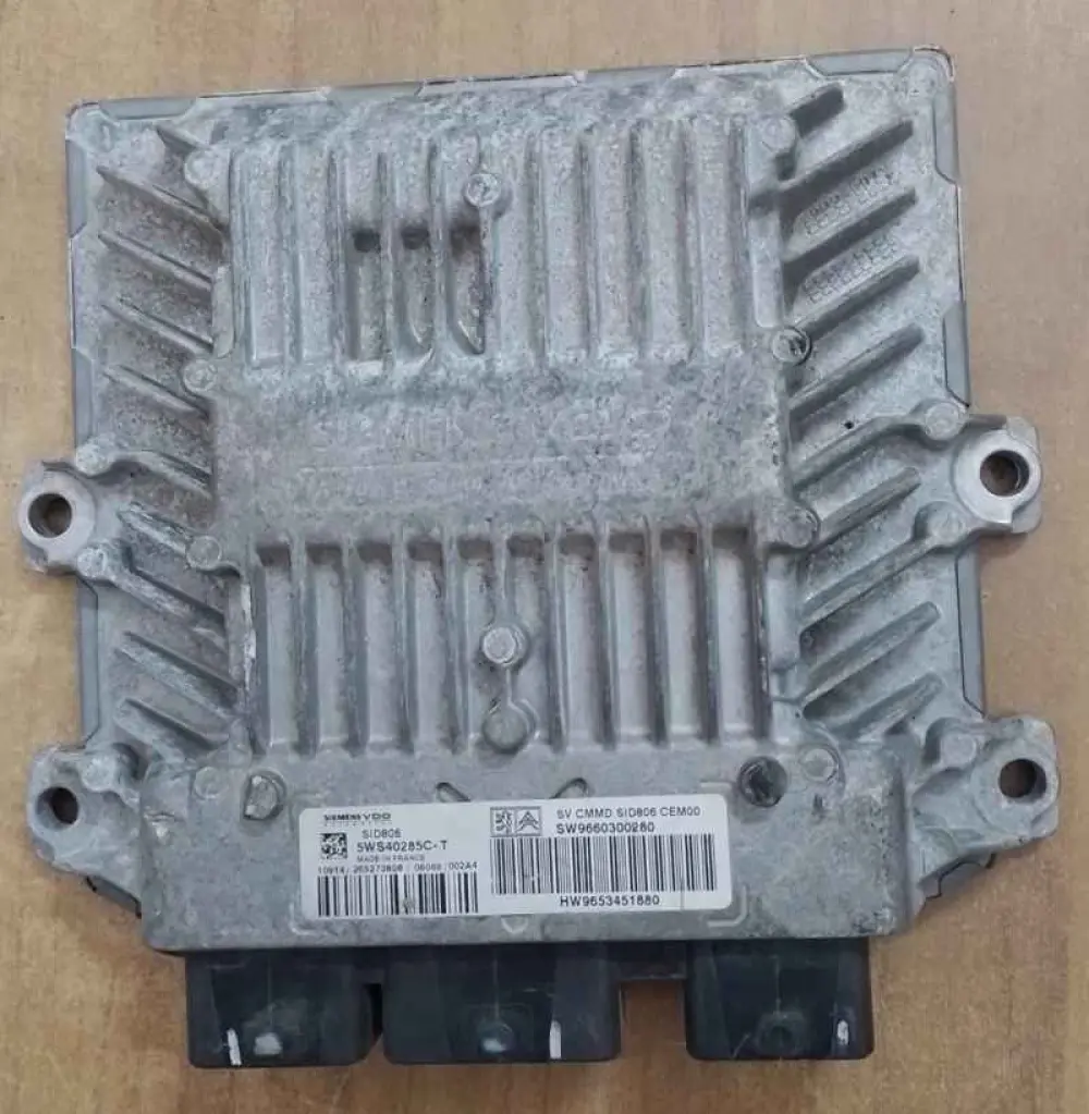 CITROEN PEUGEOT Calculateur moteur CITROEN PEUGEOT; 5WS40285C-T / Référence: SW9660300280  Autre référence: HW9653451880