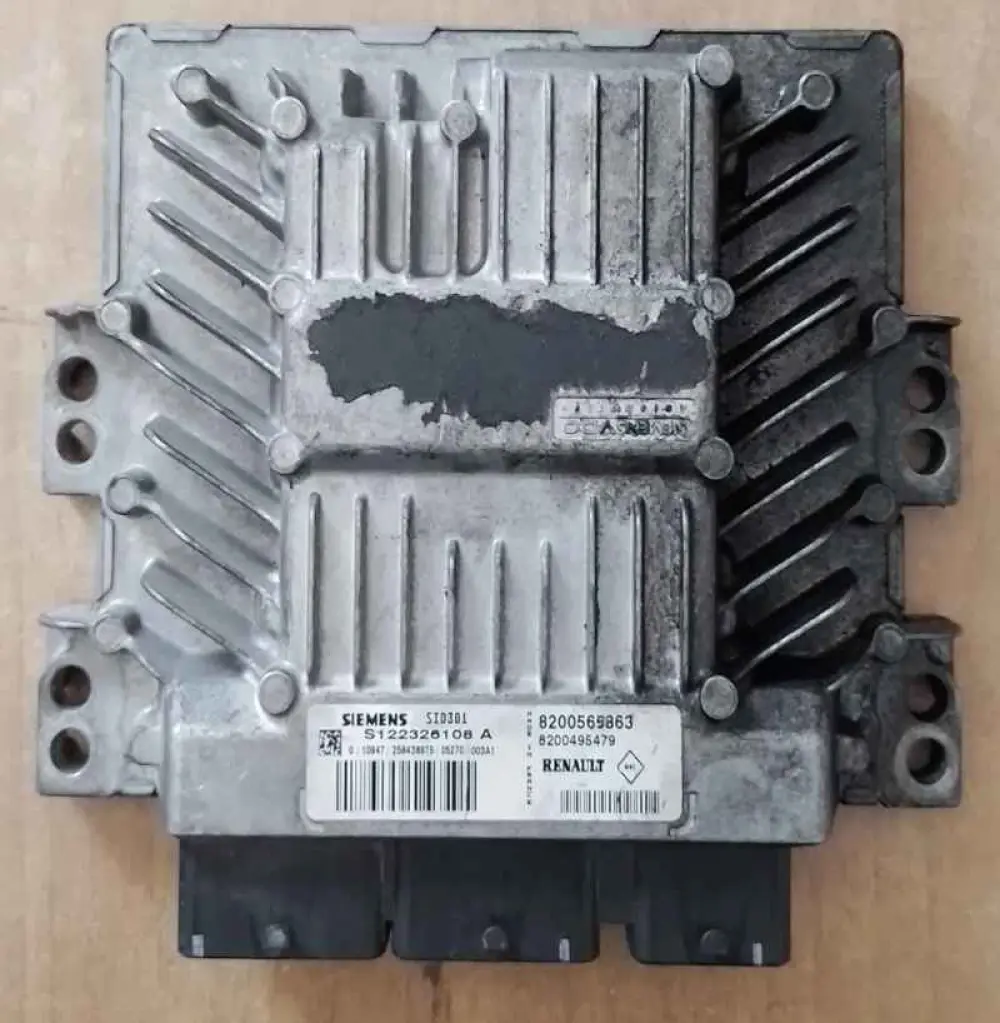 RENAULT MEGANE Calculateur moteur RENAULT MEGANE; S122326108 A; 8200565863; 820080495479; 1,5DCI