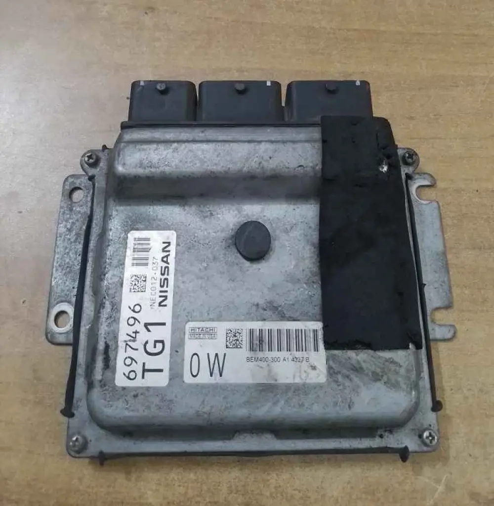 NISSAN ALTIMA 2.5L 2013-2014 Calculateur moteur NISSAN ALTIMA; 2.5L; NEC012-037; 697496 (TG1); BEM400-300 A1 4327 B