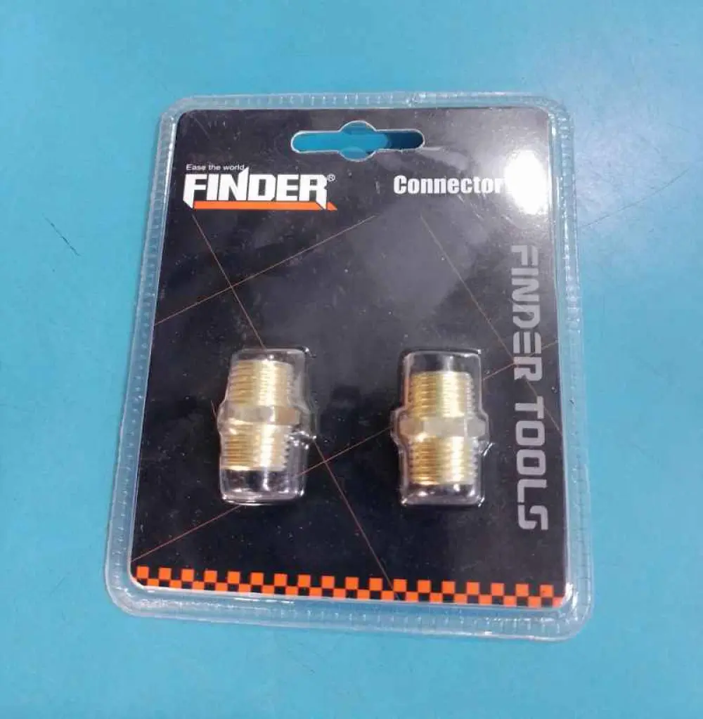 Kit Raccord rapide de compresseur, Kit Raccord de tuyaux connecteur pour compresseur 12/12mm Mâle 2 pcs
