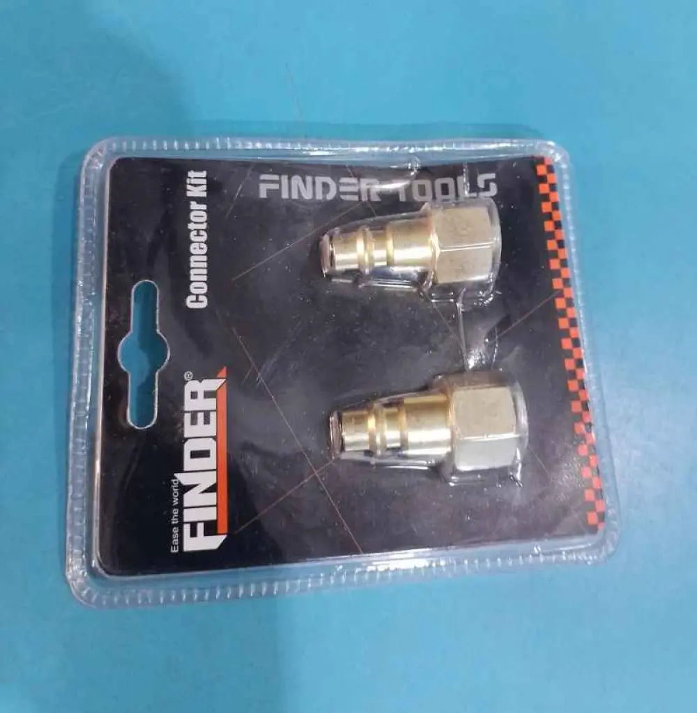 Manchon, Kit Raccord rapide de compresseur, Kit Raccord de tuyaux connecteur pour compresseur 12/12mm Femelle 2 pcs
