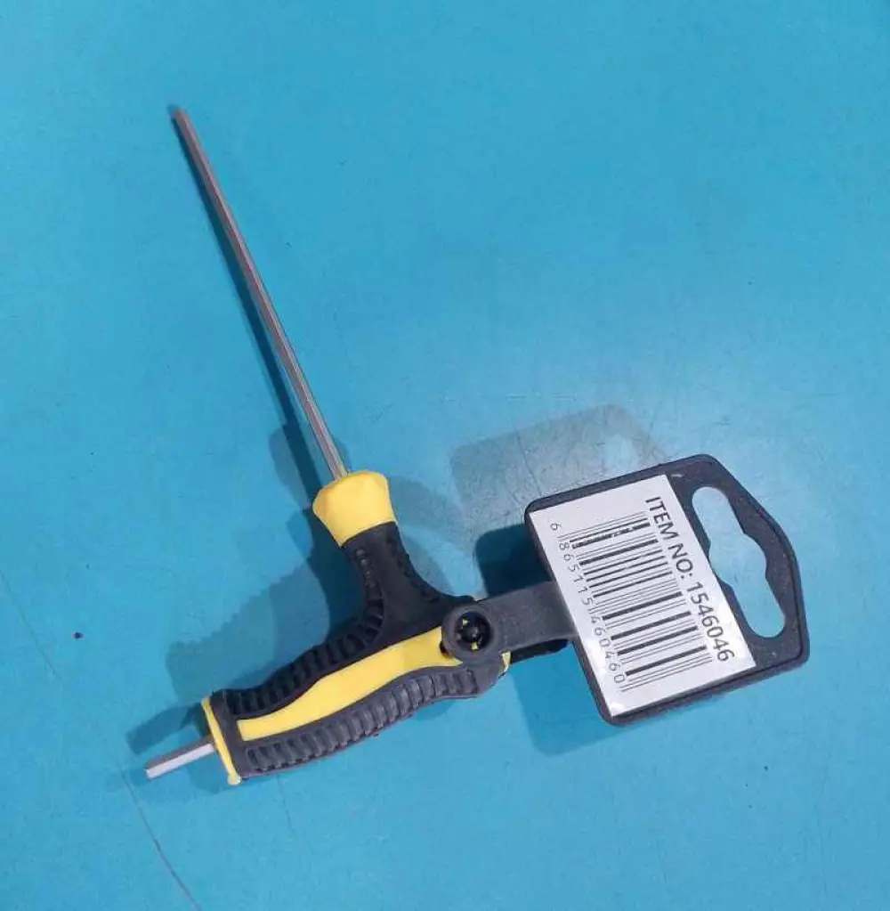 CLE ALLEN A POIGNEE EN T A TETE METRIQUE HEXAGONALE DE 3MM XITELI 0846
