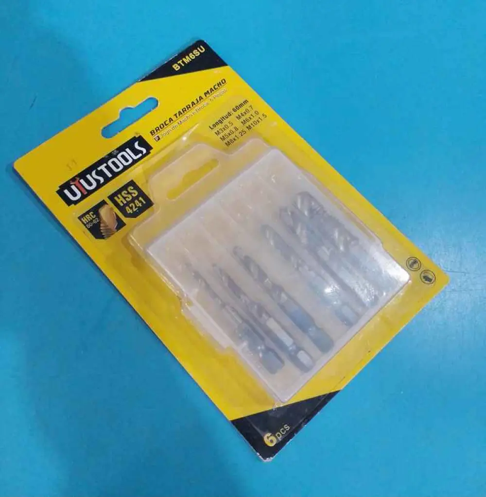 Mèche métallique UYUSTOOLS en série 6 pcs BTM6SU