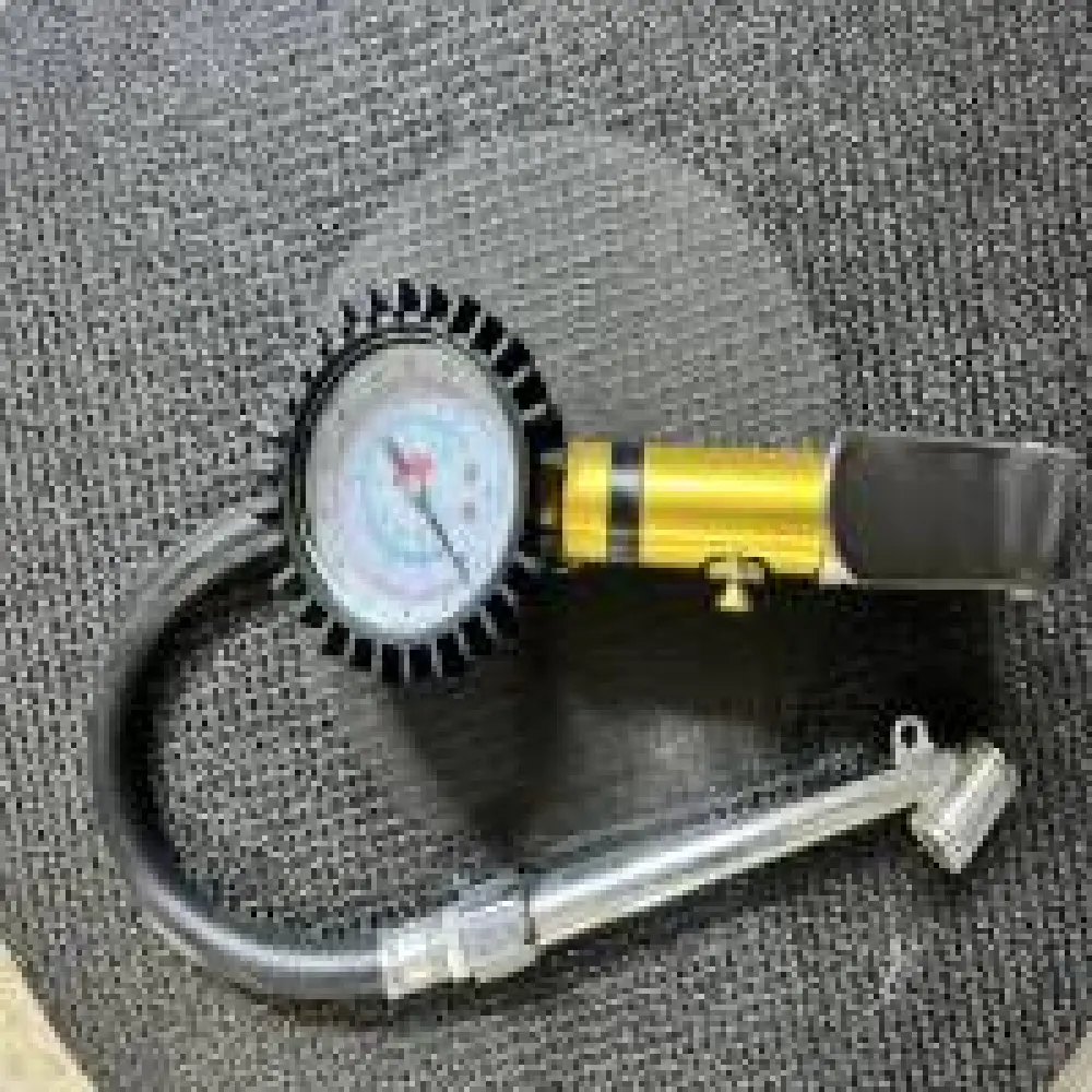 MANOMETRE GONFLEUR Tête LONG a AIR POUR PNEU
