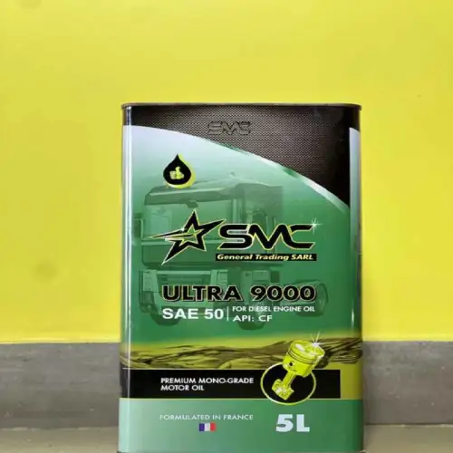 Huile moteur Ultra 9000 nouveaux modèles  SAE 50/ API CF; 5L SMC Général Trading SARL