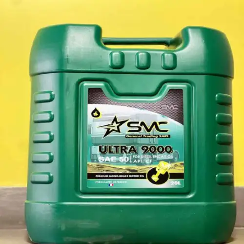 Huile moteur Ultra 9000 nouveaux modèles  SAE 50/ API CF; 20L SMC Général Trading SARL