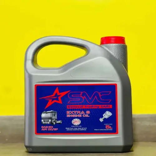 Huile moteur Extra 8 anciennes modèles SAE 50/ API CD/SF; 5L SMC Général Trading SARL