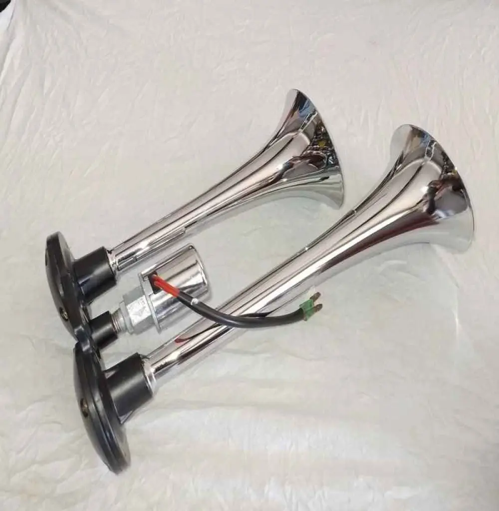 KLAXON A AIR DOUBLE TROMPETTE POUR CAMION/BUS JOHNTECH