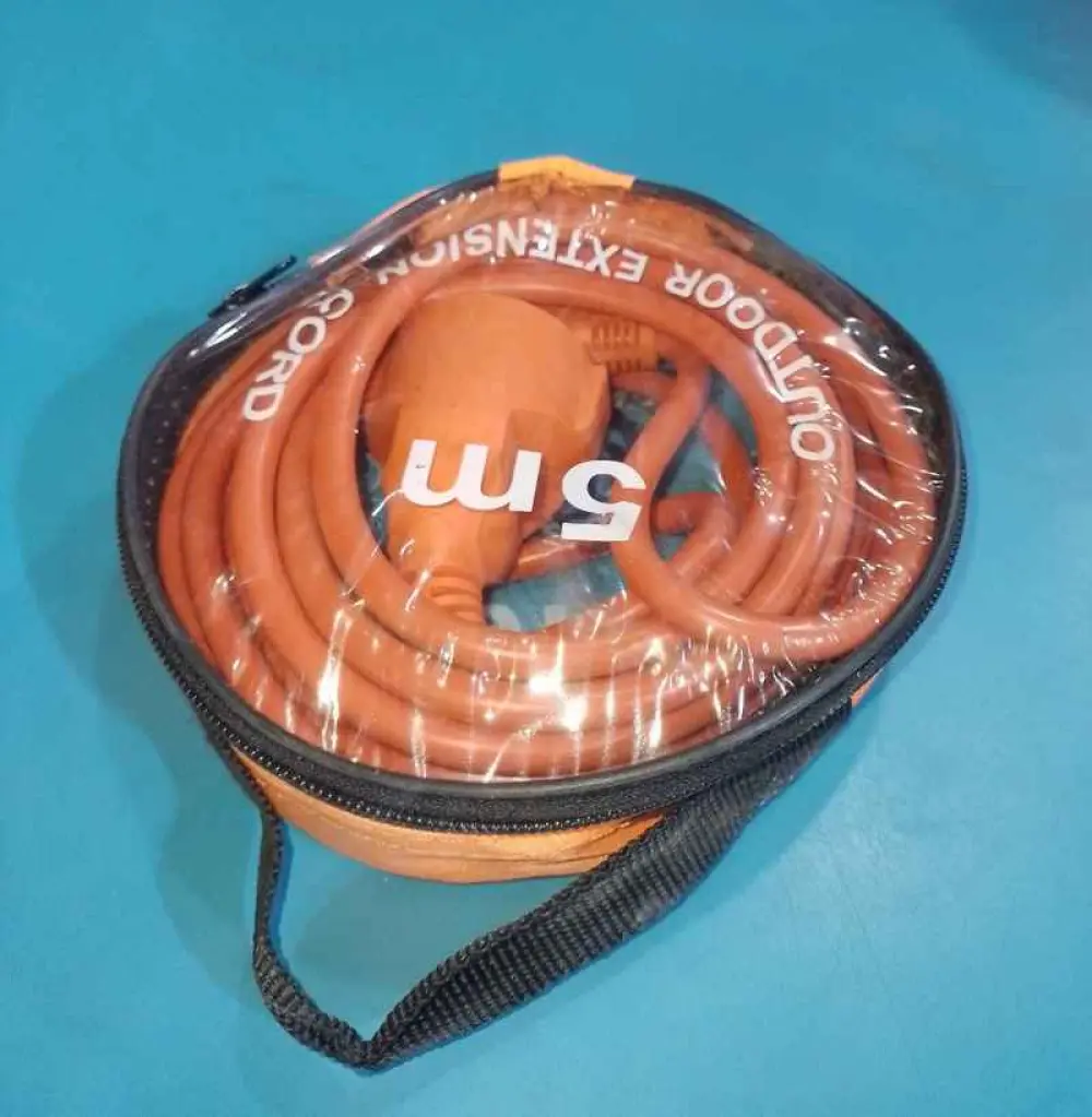 Rallonge professionnel de chantier 5mx220Vx40/ 5m