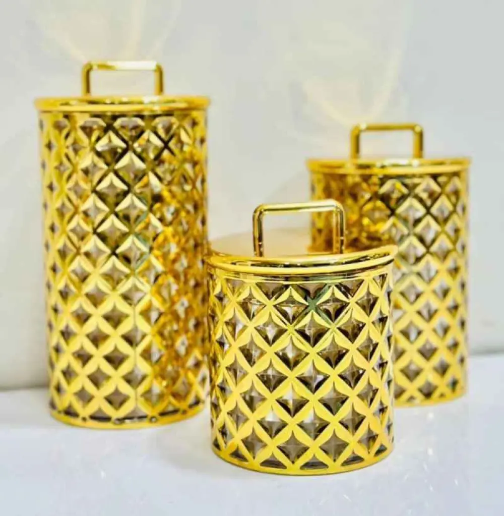 Sucrier, Pot de rangement multifonction 3pcs