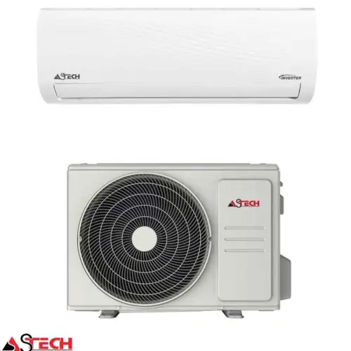 Climatiseur Split inverter gaz 410 ASTECH 12000BTU 12INV8MA SPLAST012INV