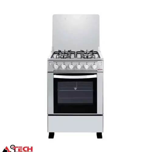 Cuisinière à gaz 4 feux ASTECH CSI-60MS 60/60 CUIAST6060CS