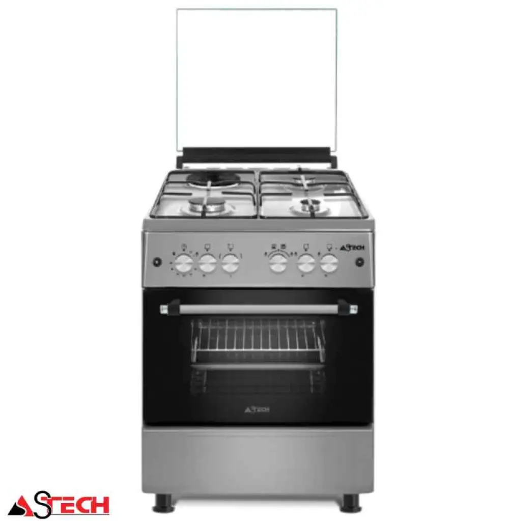 Cuisinière électrique 4 feux (3 gaz et 1 électrique) ASTECH EL31GEL 60/60 CUIAST6060EG