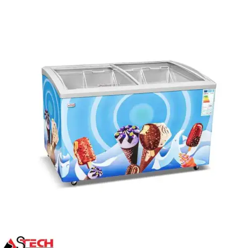 Congélateur horizontal vitrine ASTECH FH500V CONAST0500FH 500L