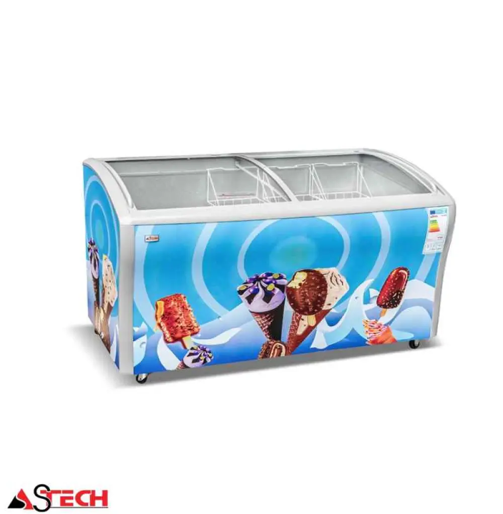 Congélateur horizontal vitrine ASTECH FH600V CONAST0600FH 600L