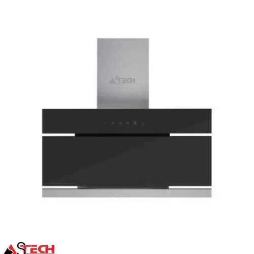 Hotte de cuisine black ASTECH HO90S-44NOG-MA /  HO90S-44NOG-MA