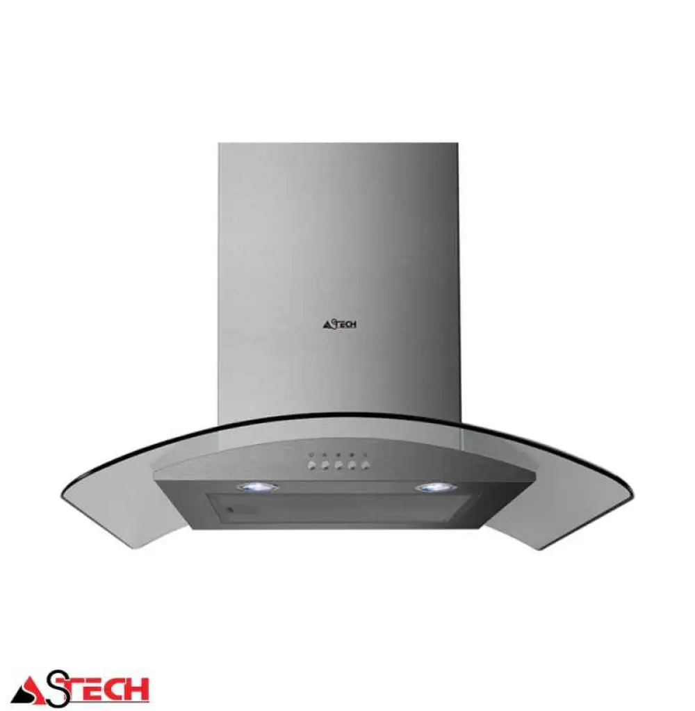 Hotte de cuisine curved avec filtre ASTECH HO60CU 44MA HOTAST060CU 60cm