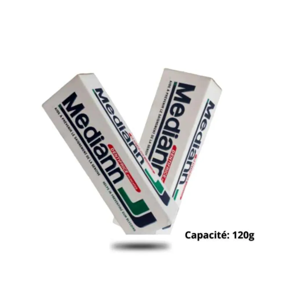 Dentifrice Mediann Grand model médicamenté 120g x12pcs